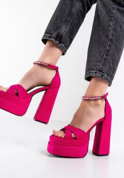 Sandale dama Aky Fuchsia imagine