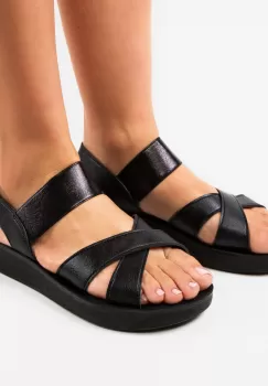 Sandale dama Brina Negre imagine