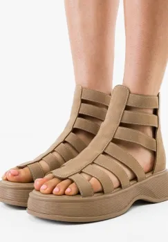 Sandale dama Budica Khaki imagine