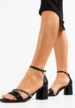 Sandale dama Calf Negre imagine