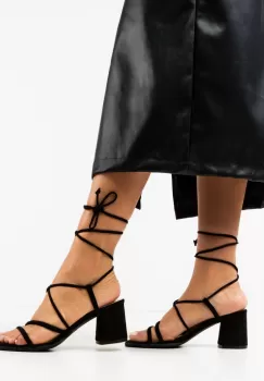 Sandale dama Calf Negre imagine