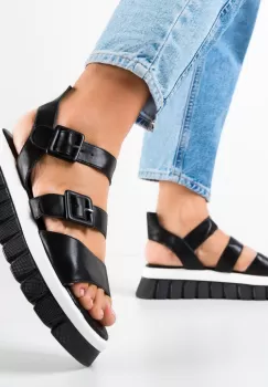 Sandale dama Charlton Negre imagine