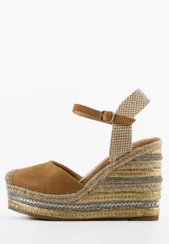 Sandale dama Gozzo Camel imagine