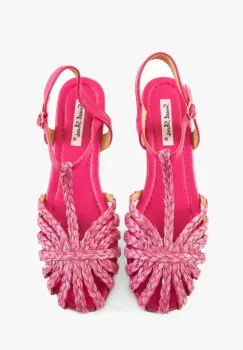 Sandale dama Henri Fuchsia imagine