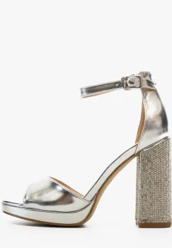 Sandale dama Jazar Argintii imagine