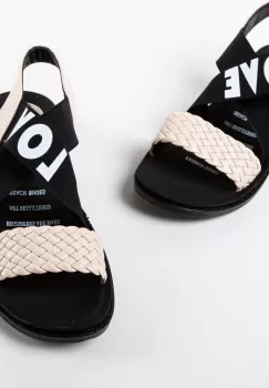 Sandale dama Jeme Bej imagine