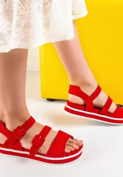 Sandale dama Ladakara Rosii imagine