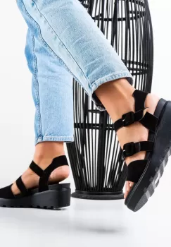 Sandale dama Lumia Negre imagine