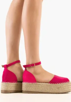 Sandale dama Mann Fuchsia imagine