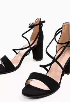 Sandale dama Moose Negre imagine