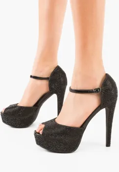 Sandale dama Nared Negre imagine