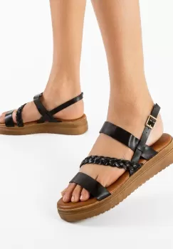 Sandale dama Neonilla Negre imagine