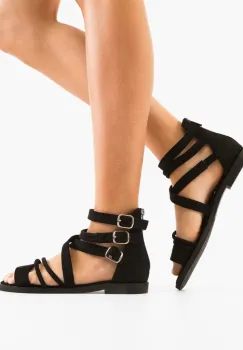 Sandale dama Predaro Negre imagine