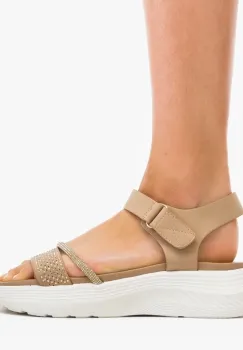Sandale dama Preton Khaki imagine