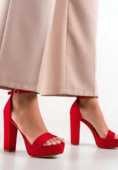 Sandale dama Rasber Rosii imagine