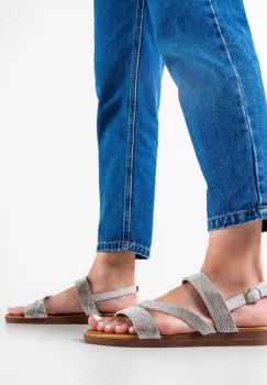 Sandale dama Rogers Argintii imagine