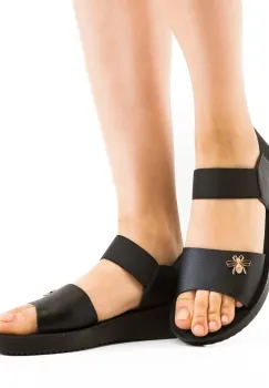 Sandale dama Rowan Negre imagine