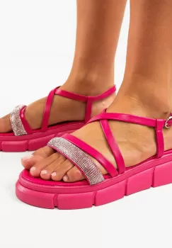 Sandale dama Shayla Fuchsia imagine