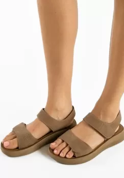 Sandale dama Temple Khaki imagine