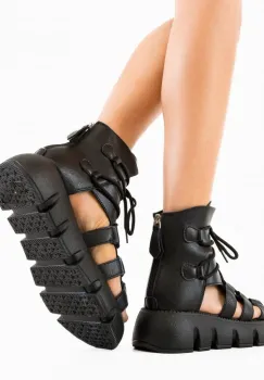 Sandale dama Theo Negre imagine