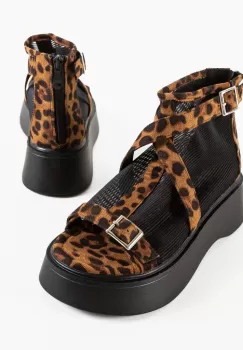Sandale dama Tomila Animal Print imagine