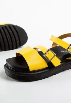 Sandale dama Turner Galbene imagine