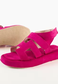 Sandale dama Vardan Fuchsia imagine