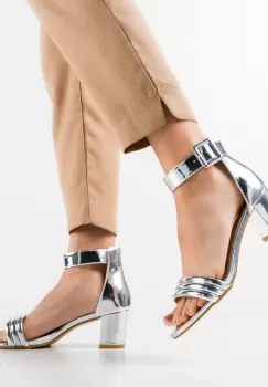 Sandale dama Ynuwet Argintii imagine