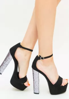 Sandale Erboda Negre 2 imagine