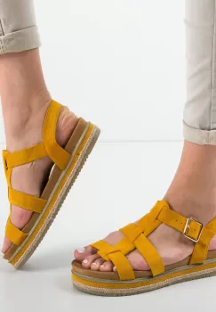 Sandale Iraida Galbene imagine