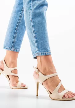 Sandale Jumana Bej imagine