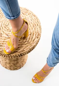 Sandale Lylah Galbene imagine