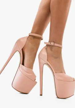 Sandale cu toc imagine