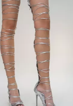 Sandale Sharon Argintii imagine