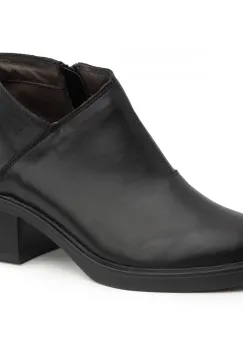 Botine piele 649 negru imagine