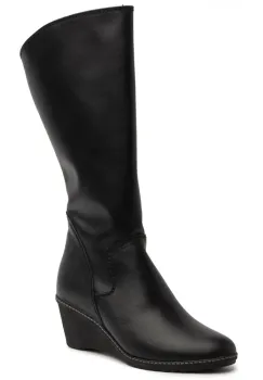 Cizme piele 281 negru imagine