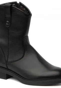 Cizme piele 654 negru imagine