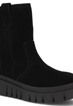 Cizme piele naturala 7262 negru imagine