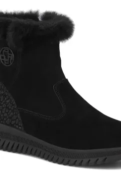 Cizme piele naturala 7271 negru imagine