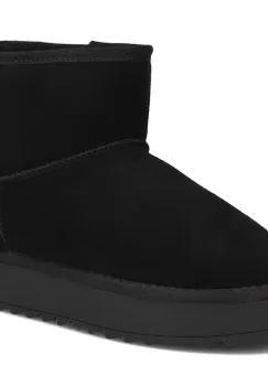 Cizme piele naturala 7329 negru imagine