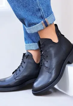 Ghete piele 619 Vera negru imagine