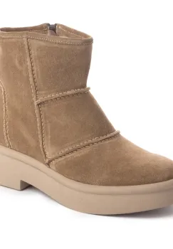 Ghete piele 626 nisipiu velur imagine