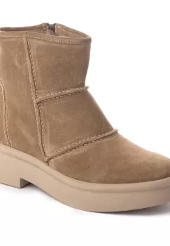 Ghete piele 626 nisipiu velur imagine