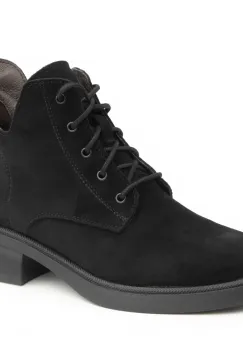 Ghete piele 650 negru velur imagine