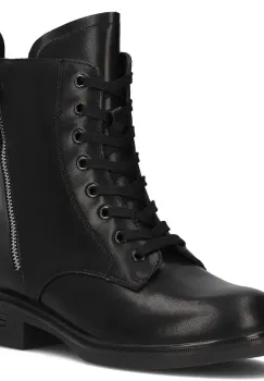 Ghete piele naturala 6303 negru imagine