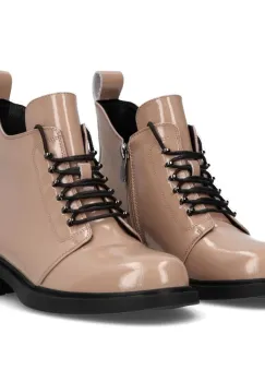 Ghete piele naturala 6318 bej imagine