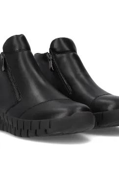 Ghete piele naturala 6345 negru imagine