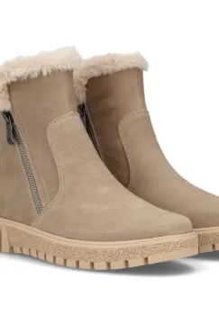 Ghete piele naturala 6362 bej imagine