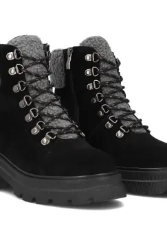 Ghete piele naturala 6381 negru imagine