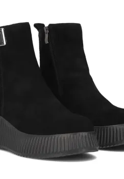 Ghete piele naturala 6392 negru imagine